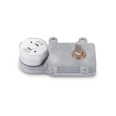 Motor de engrenagem de magneto permanente de corrente contínua para portas automáticas de baixa tensão de 6-24V de alta precisão