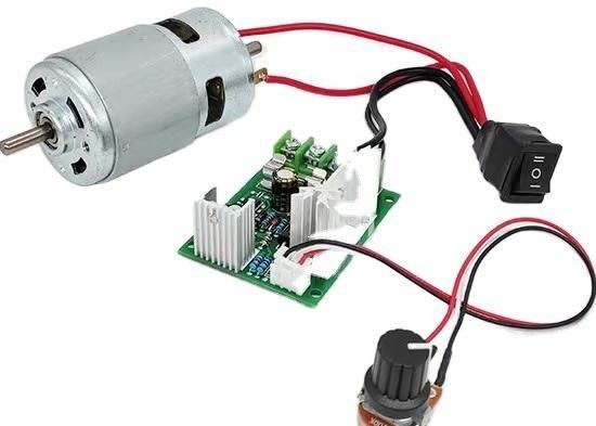 Motor DC sem escovas de escova elétrica PMDC à prova d'água com rolamento de esferas duplas para frequência de 50 Hz