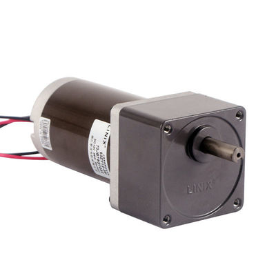 Servomotor de corrente contínua de baixa rotação, totalmente fechado, de fase única de 12 V, com 65% e potência de saída de 36 W