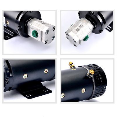 Ferramentas de jardim 24V 4KW Motor elétrico DC de alto torque ZD2973H com bomba de engrenagem