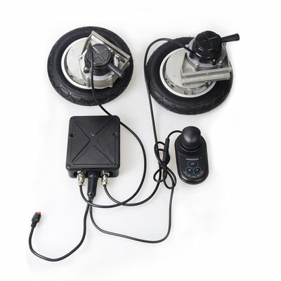 Motor de tração de cadeira de rodas de 250w 24v DC Motor de engrenagem sem escovas com travagem eletromagnética