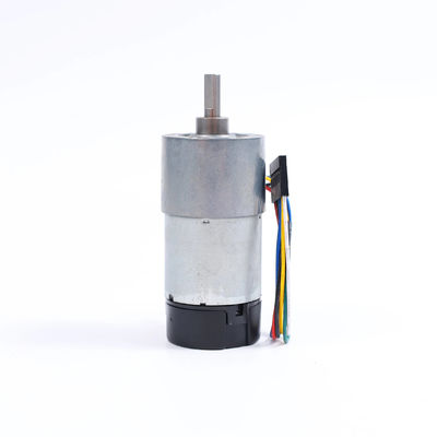 Motor automático de porta de 12V pequeno ímã permanente motor elétrico com redução DC motor de engrenagem 37mm
