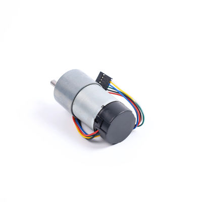 Motor automático de porta de 12V pequeno ímã permanente motor elétrico com redução DC motor de engrenagem 37mm