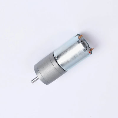 Alto torque 200 rpm Pequeno motor de engrenagem de corrente contínua de 25 mm escovado 12V corrente contínua A 30A