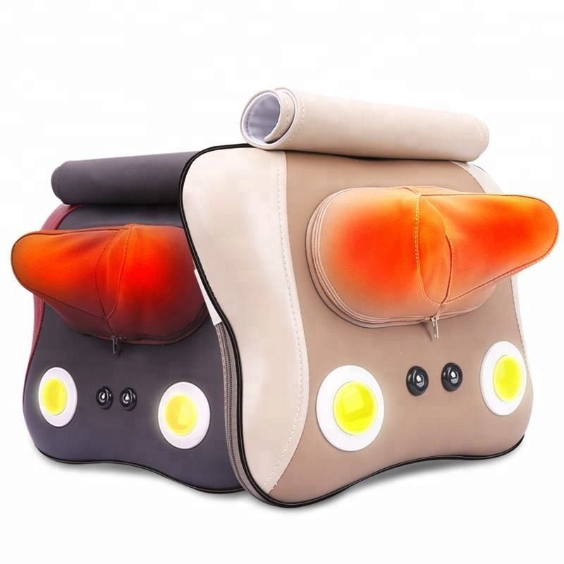 Melhor almofada de massagem de Shiatsu Branco com vida útil de bateria longa
