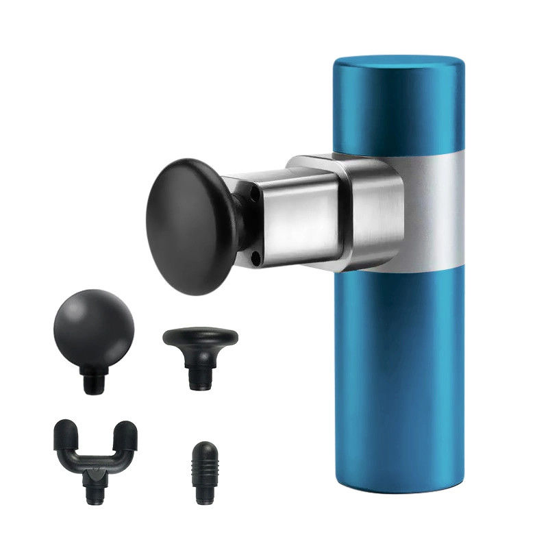 1 kg Pistola de massagem elétrica leve para massagem de panturrilha Pistola de fascia corporal azul rosa