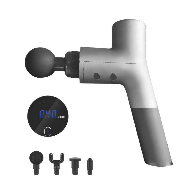 Nano Silica Gel Handle Body Mini Massage Gun para Massagem Esportiva e Relaxamento Fascial