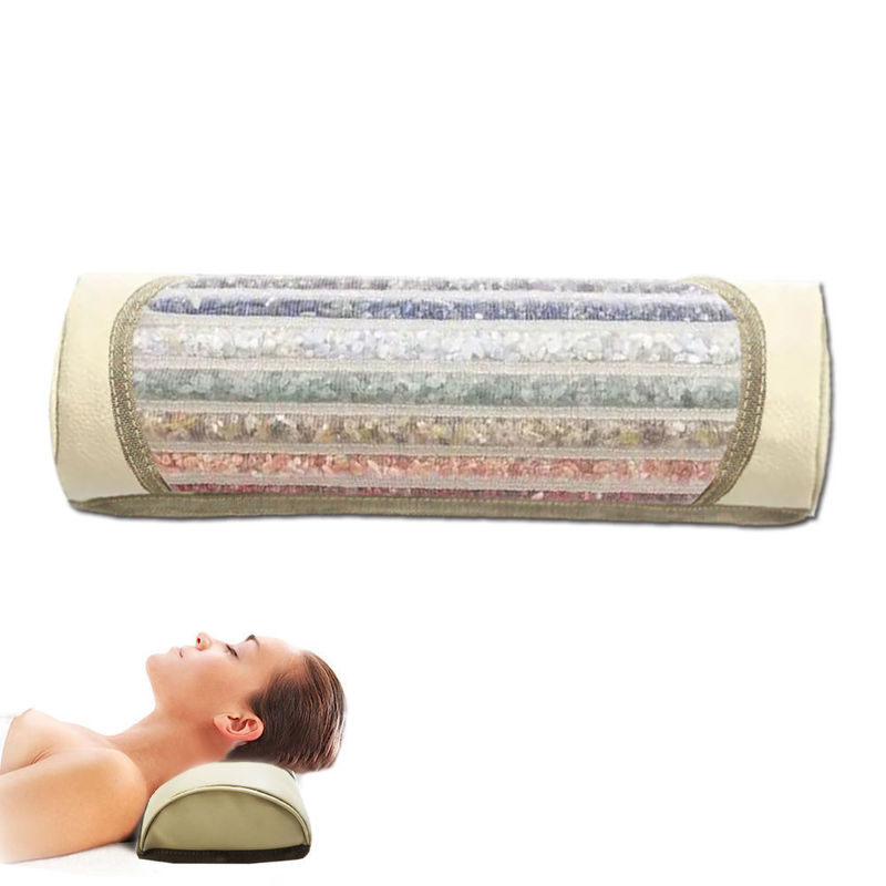 almofada de massagem de espuma de memória com 7 cores de arco-íris Chakra Bateria Capacidade 3.7V 2000mAh