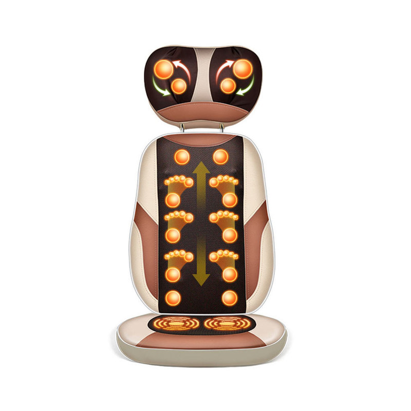 Instrumento de massagem multifuncional do assento para massagem do pescoço cintura e costas 100X50X50 cm