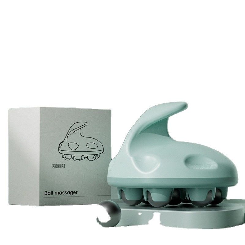 Músculo Dorso Pescoço Junção Pés Ombro Perna Queima de Gordura Formação do Corpo Ferramenta de Massagem Barriga Coxa Vitela Emagrecimento Massagista 3D Roller