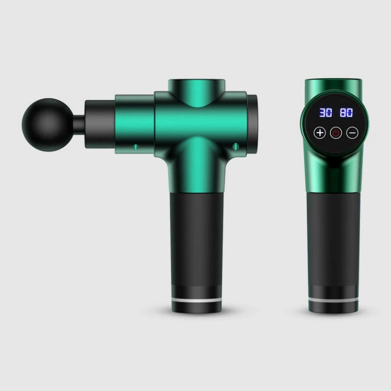 Arma de massagem mini de cor personalizada 5 arquivos ajustáveis para massagem muscular de tecidos profundos