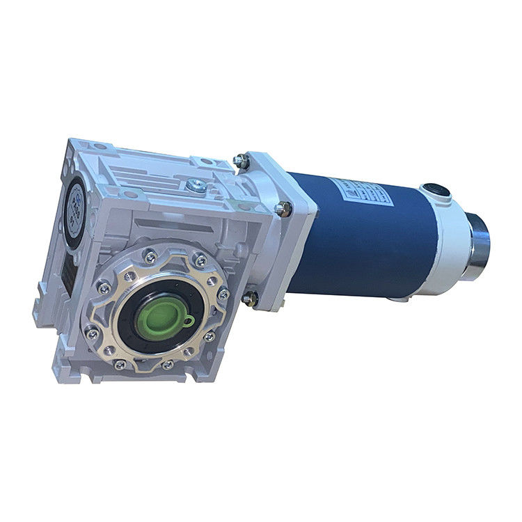 80mm 250W/300W High Torque Worm Gear Motor Elétrico DC 12V 24V para Máquina de Ângulo Direito