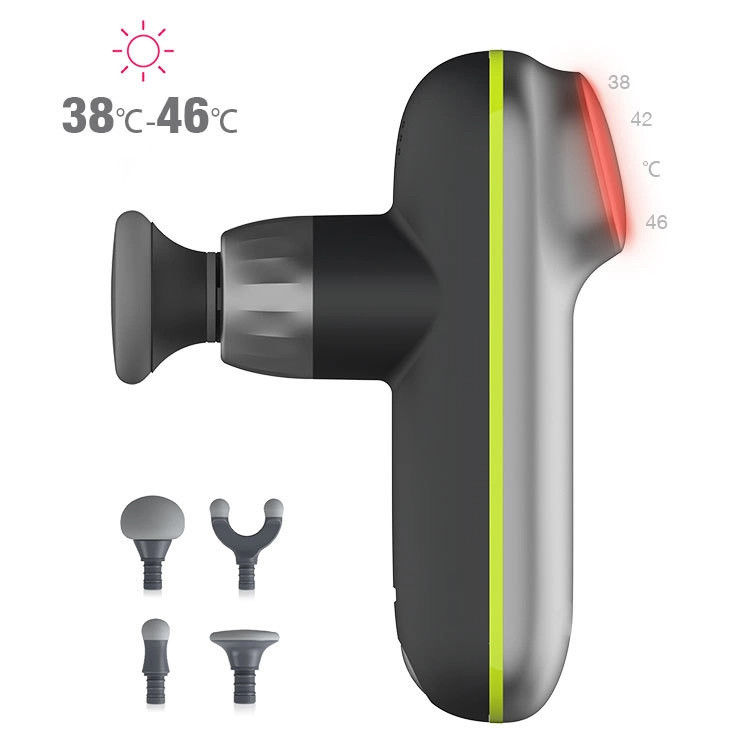 2024 Design Mini Massage Gun para relaxamento muscular Massagem da panturrilha e modo de carregamento de 30cm
