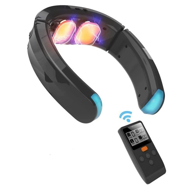 Dispositivo inteligente de massagem de elevação do pescoço com duas mãos aquecedor LED e EMS 1kg Personalizar