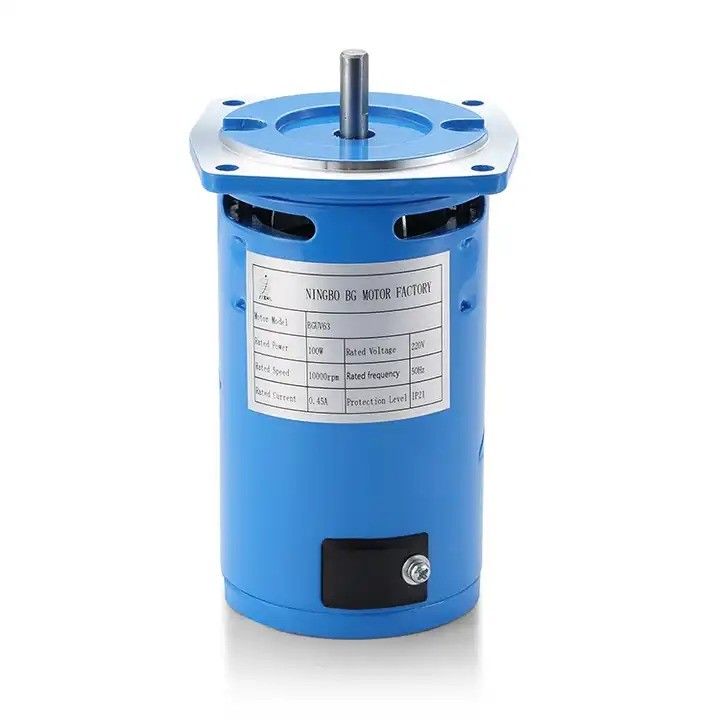 110V 220V 50/60Hz 65mm 150w Motor AC de rotação reversa Máquina profissional com ruído de 65dB