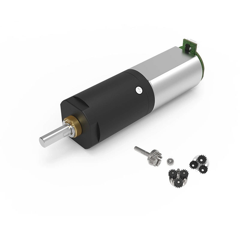 Automóveis Elétricos 12V24V Baixo Ruído Alto Torque DC Motor de Redução Planetária com Encoder