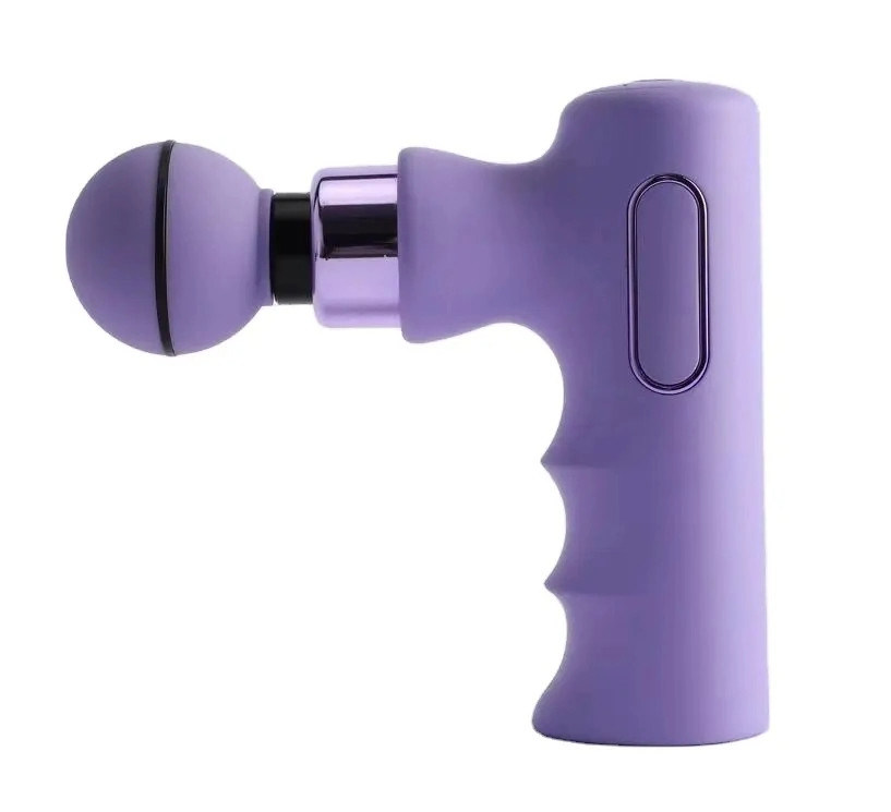 2024 Logotipo personalizado Mini Massage Gun para relaxação muscular fascial portátil e eficaz