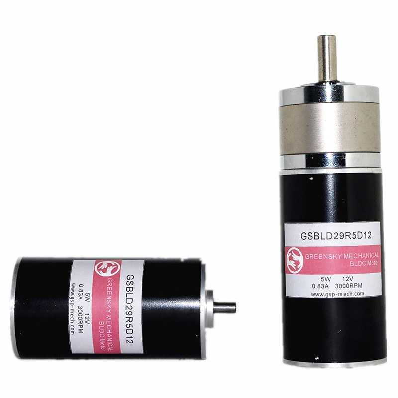 GS Micro Gear Motor Pequeno motor DC sem escovas com velocidade de 400 rpm e proteção IE 4