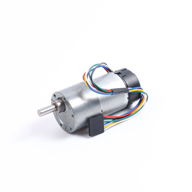 Motor automático de porta de 12V pequeno ímã permanente motor elétrico com redução DC motor de engrenagem 37mm