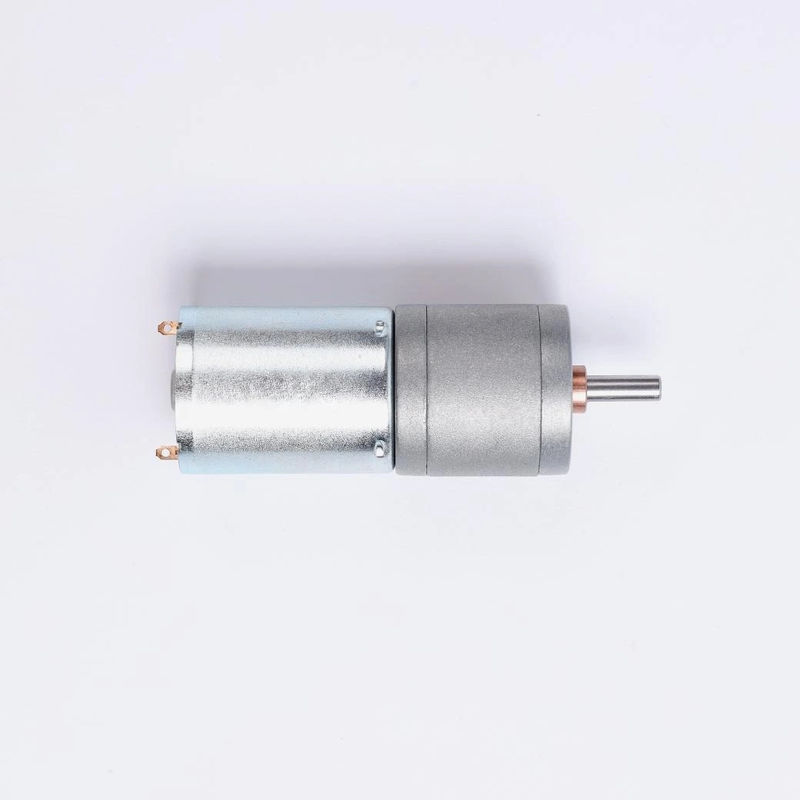 Alto torque 200 rpm Pequeno motor de engrenagem de corrente contínua de 25 mm escovado 12V corrente contínua A 30A