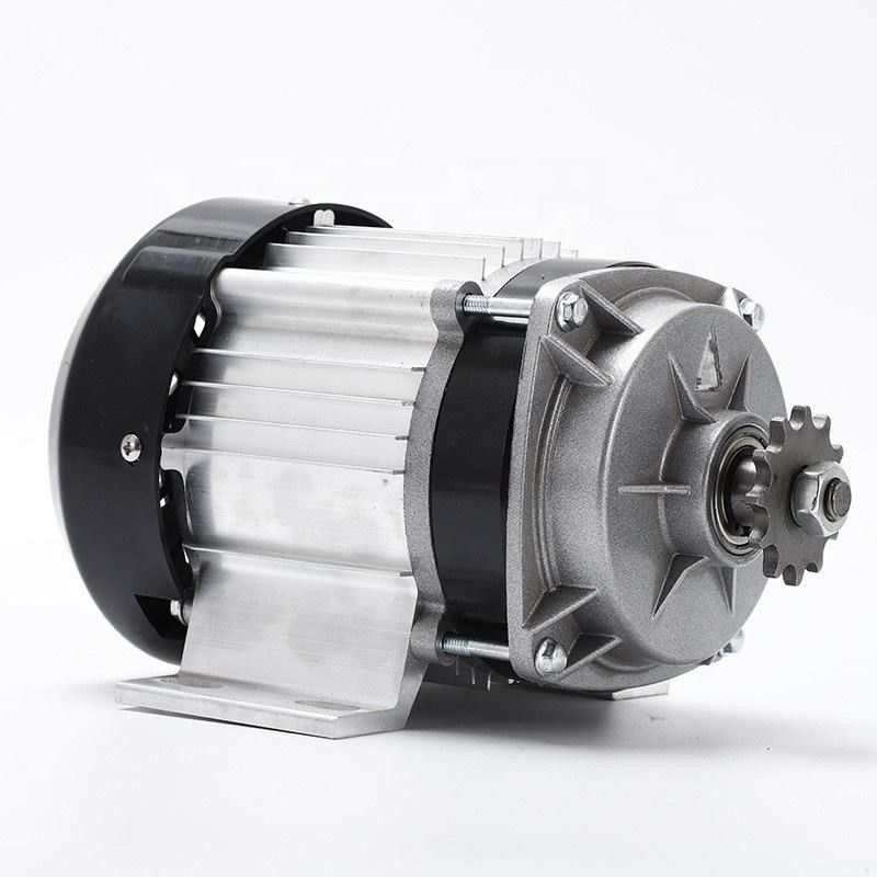 Motor de ímã permanente de 24 V 500 W para triciclos motorizados cadeira de rodas de scooter 10 mm eixo